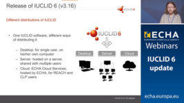 Webinar sull’uso dell’ultima versione di IUCLID