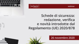 Corso sulle schede di sicurezza (SDS) proposto da Toxicon srl